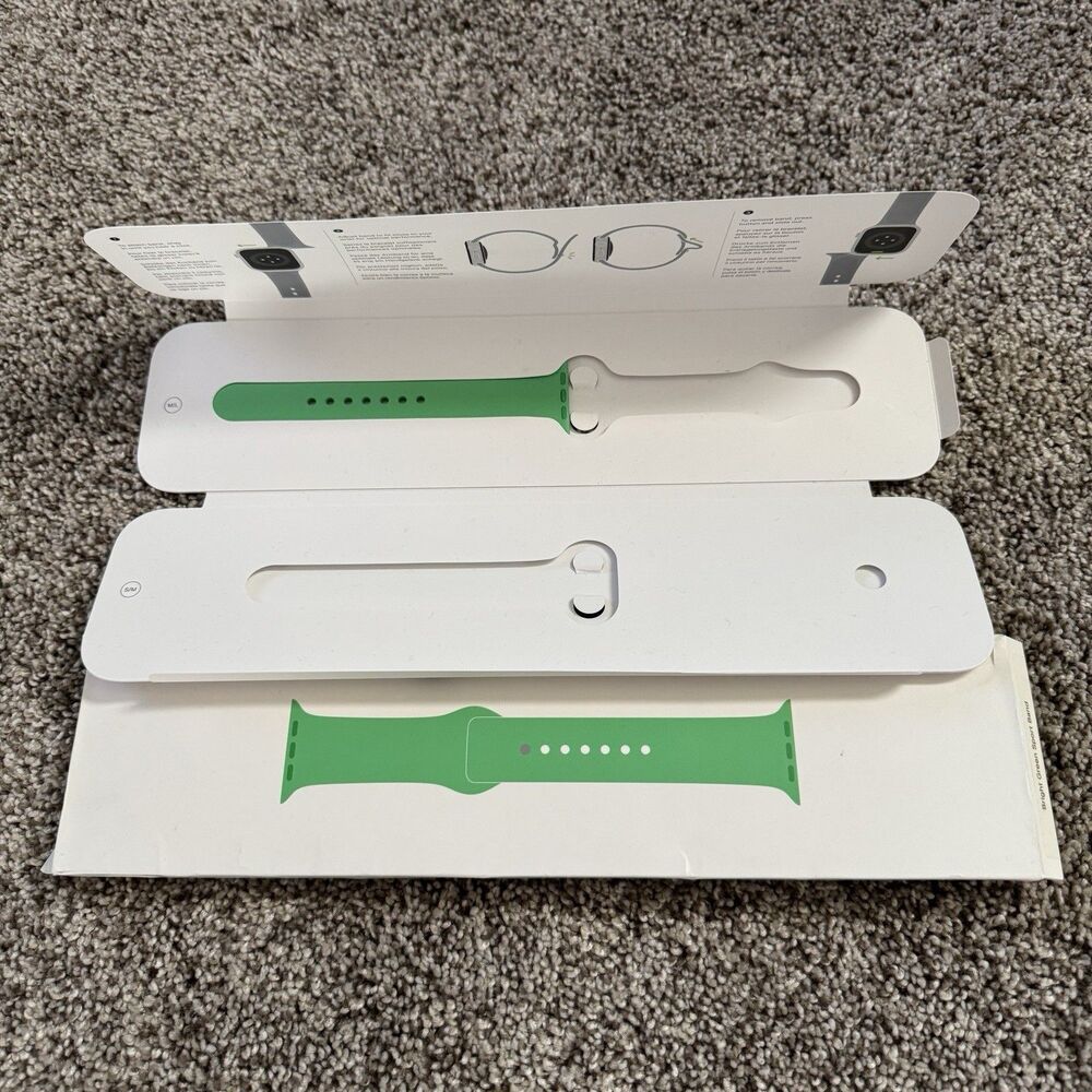 Apple Watch Sport Band Replacement Strap 41mm M/L Only Bright Green OEM